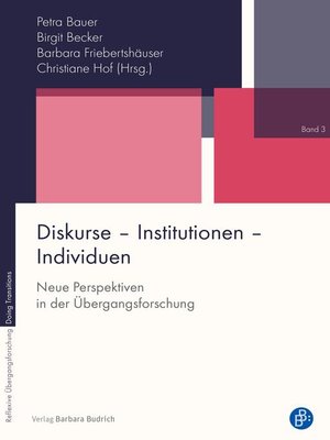 cover image of Diskurse – Institutionen – Individuen